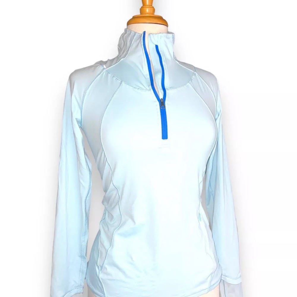 Light Blue Quarter-Zip Pullover Lululemon